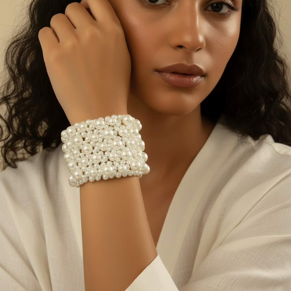 Pearls Galore Stretch Bracelet