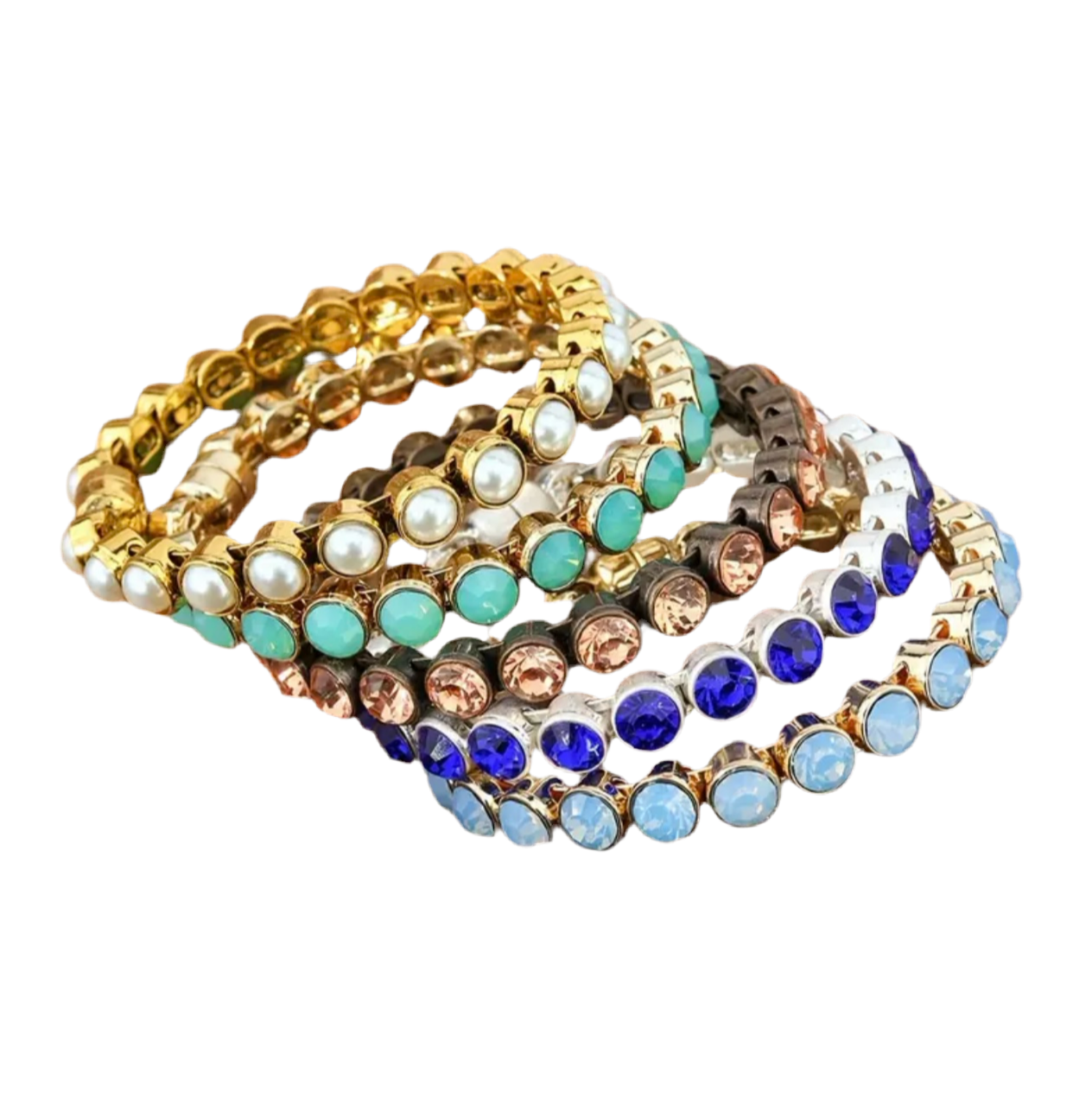 Pearl Gold Magnetic Clasp Bracelet