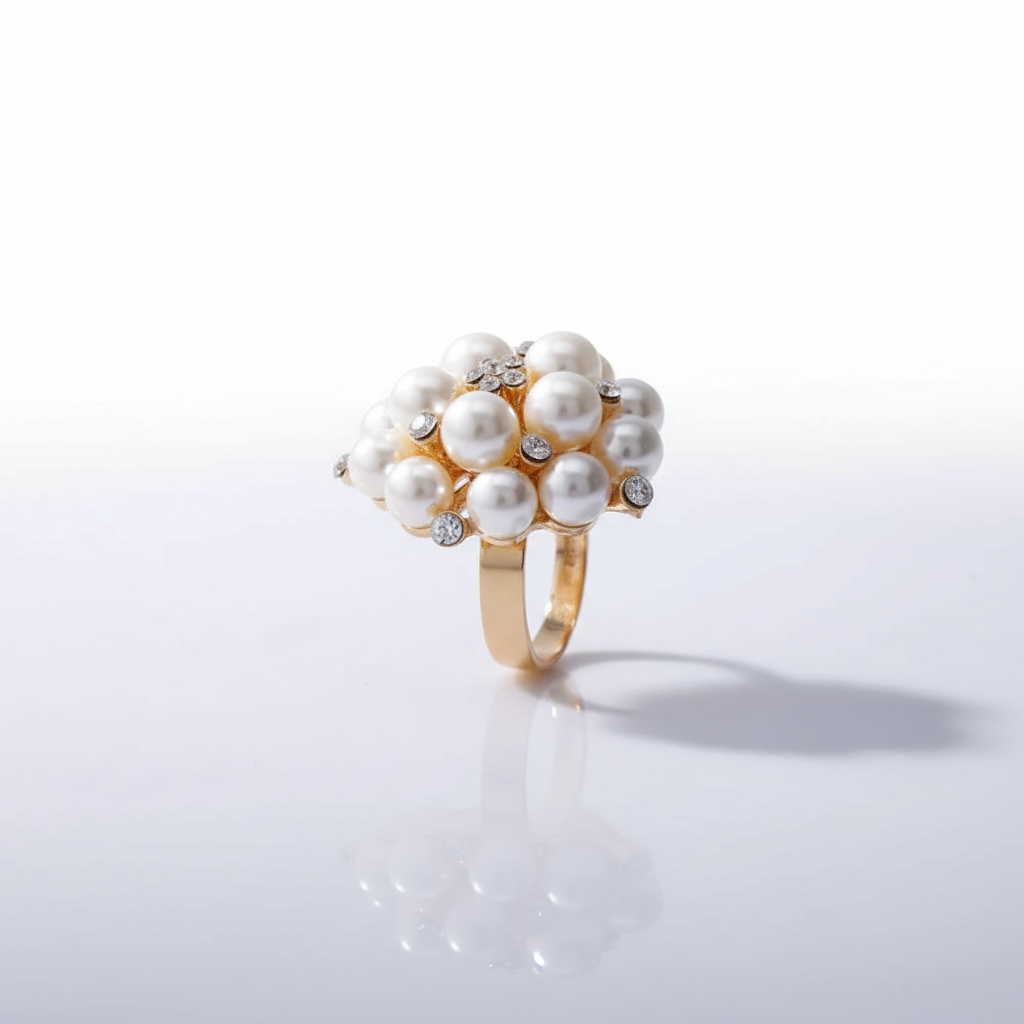 Elegant Pearl All-Fit Ring