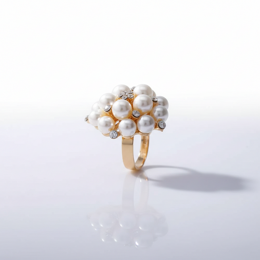 Elegant Pearl All-Fit Ring