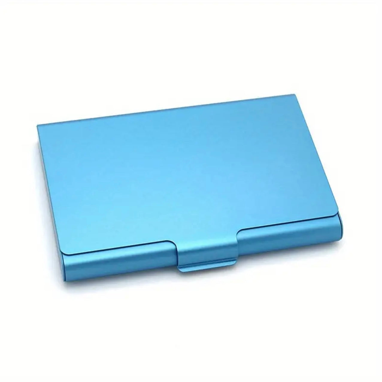 Slim Business Card Case Blue