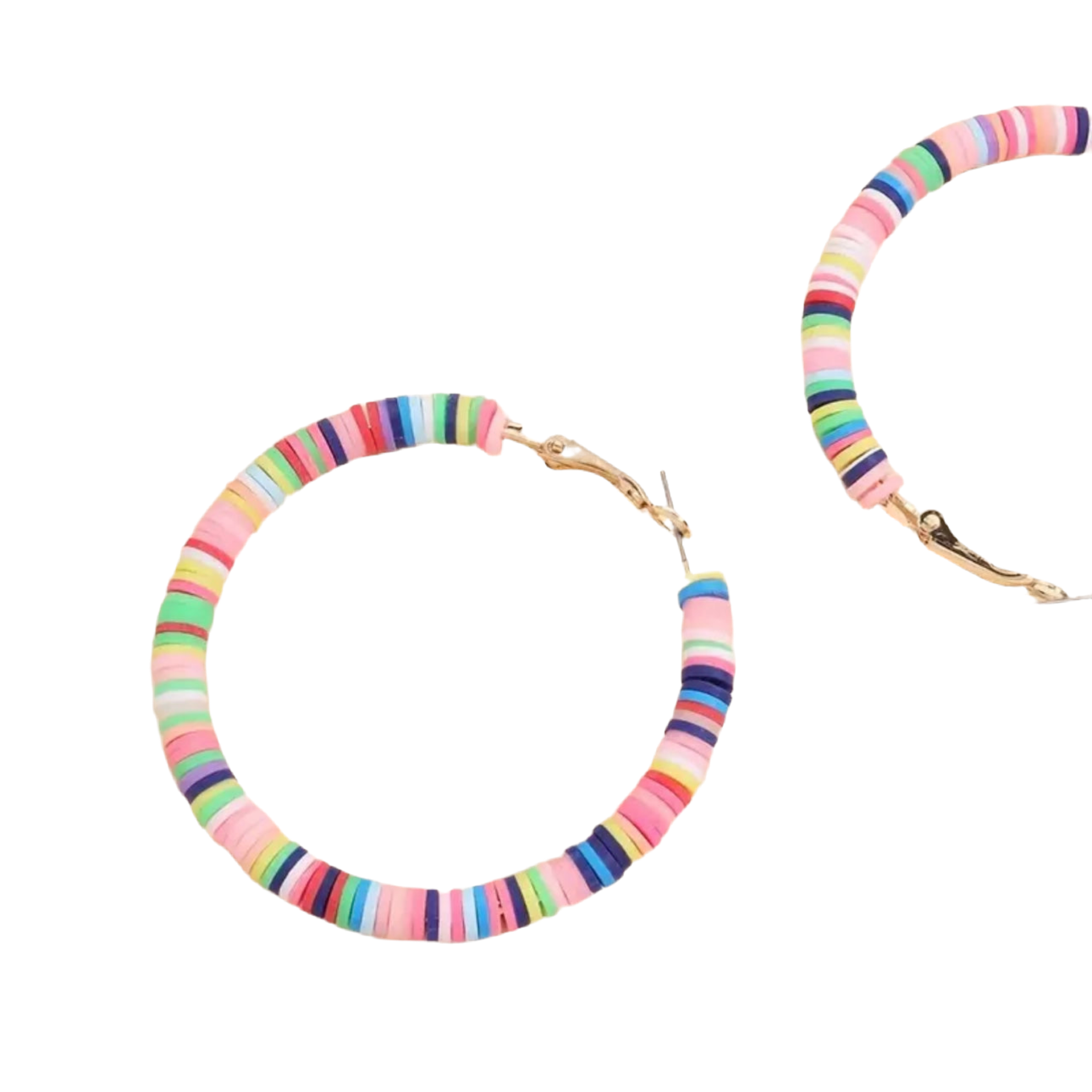 Pastel Hoop Earrings