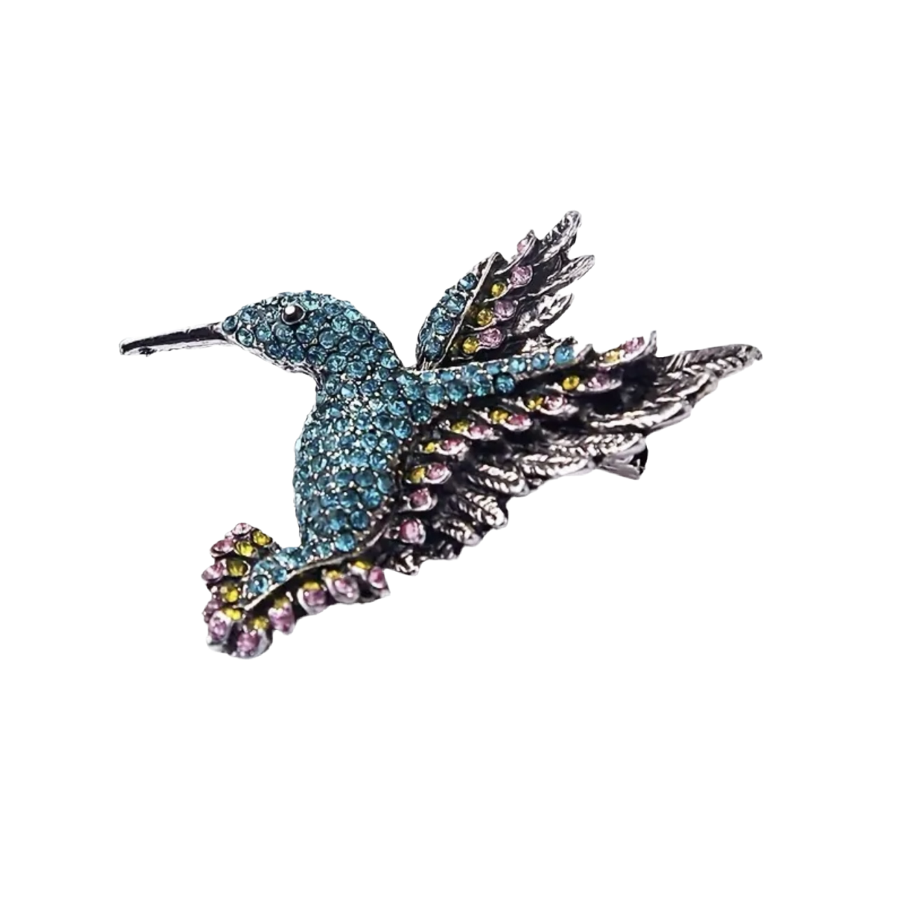 Hummingbird Multicolor Pin