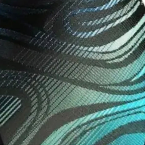 Green Blue Black Fashion Necktie Set