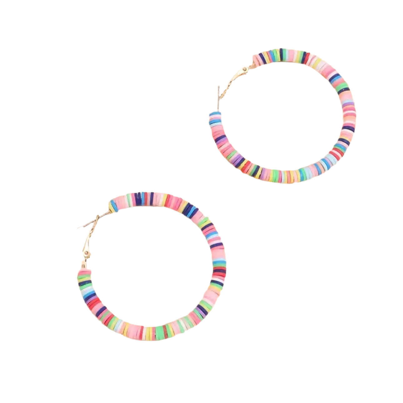 Pastel Hoop Earrings