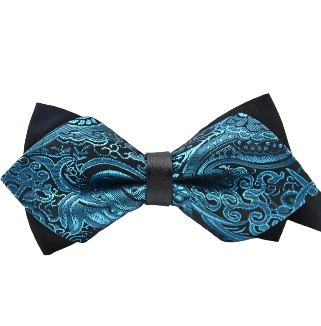 Blue Diamond Wing Bowtie